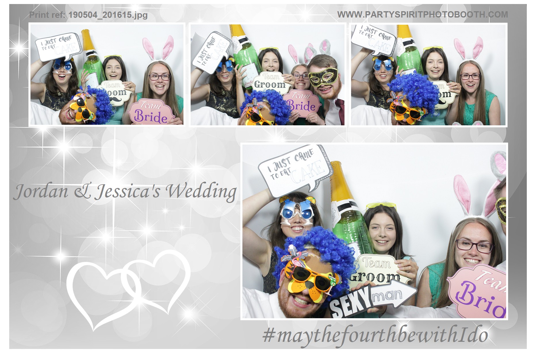 Jordan and Jessica's Wedding | View more photos from the event at gallery.partyspiritphotobooth.com/u/PartySpiritPhotoBooth/Jordan-and-Jessicas-Wedding